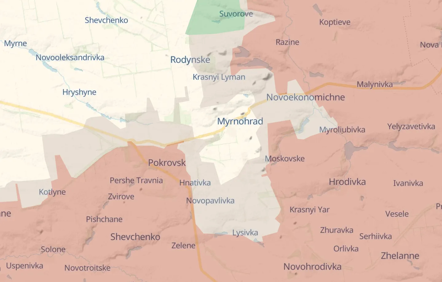 Sau Pokrovsk, Ukraine gần như bị bao vây tại Myrnohrad, 5 lữ đoàn bị kẹt? - Ảnh 1.